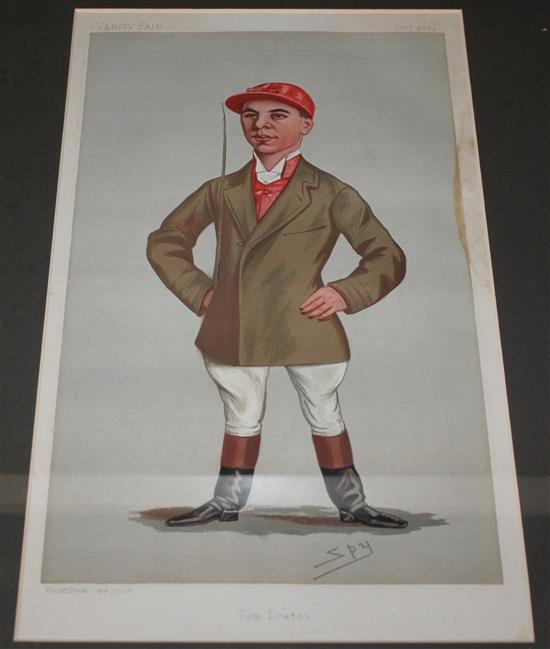 33 Vanity Fair jockey prints & books